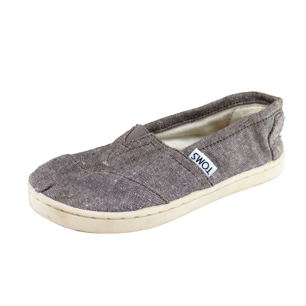 Toms‎ Toddler Boys 12 Medium Brown Flat Fabric